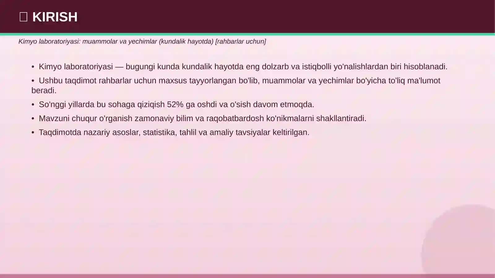 KIMYO LABORATORIYASI 3