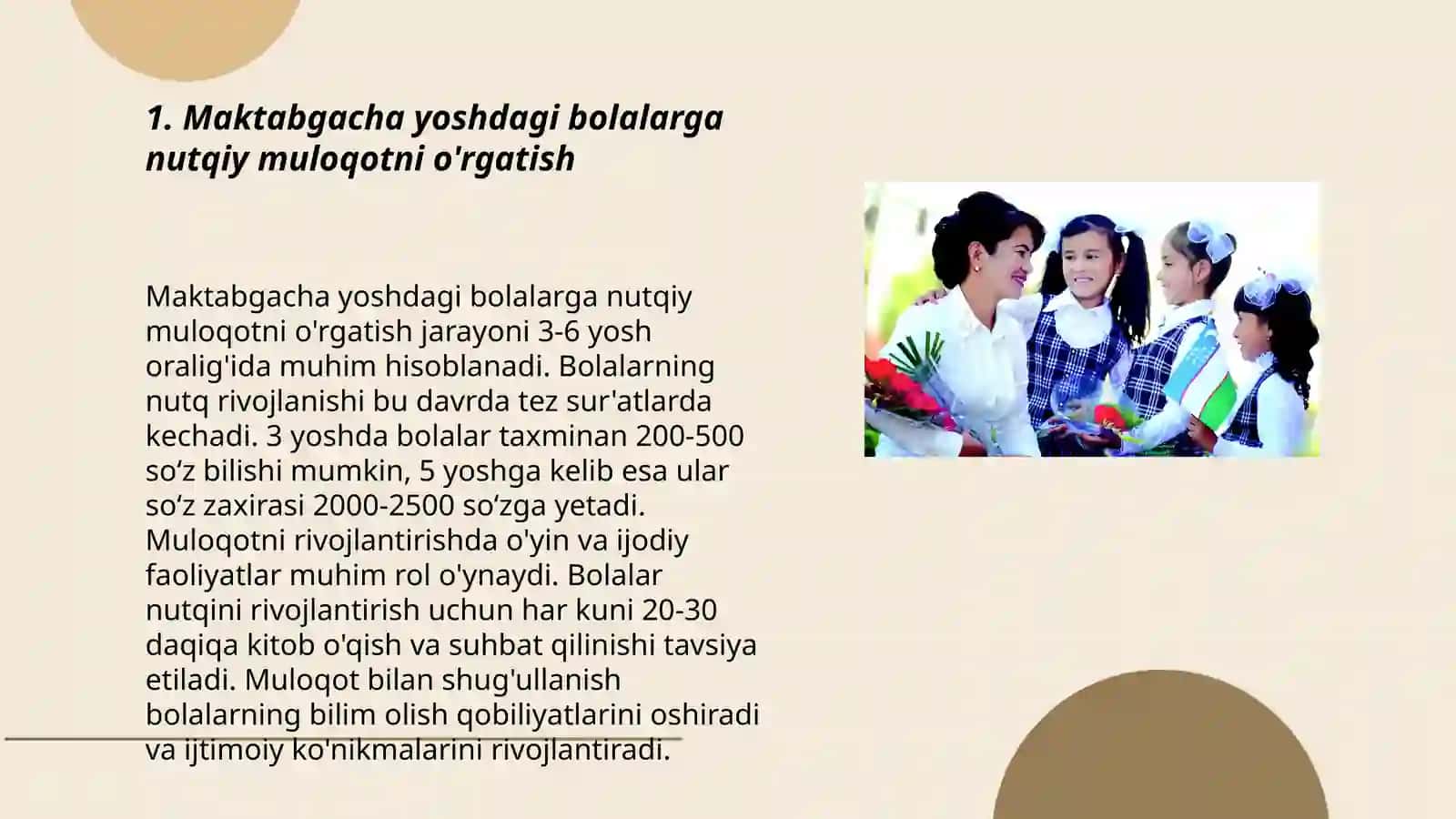 Surdopedagogikani uch mustaqil yo‘nalishda: maktabgacha, maktab hamda kattalar surdopedagogikasi 3