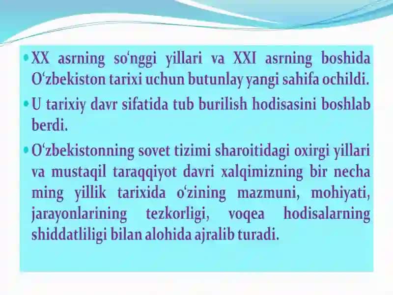 O‘zbekistonning eng yangi tarixi” о‘quv fanining predmeti, maqsadi va vazifalari, nazariy-metodologik tamoyillari 3