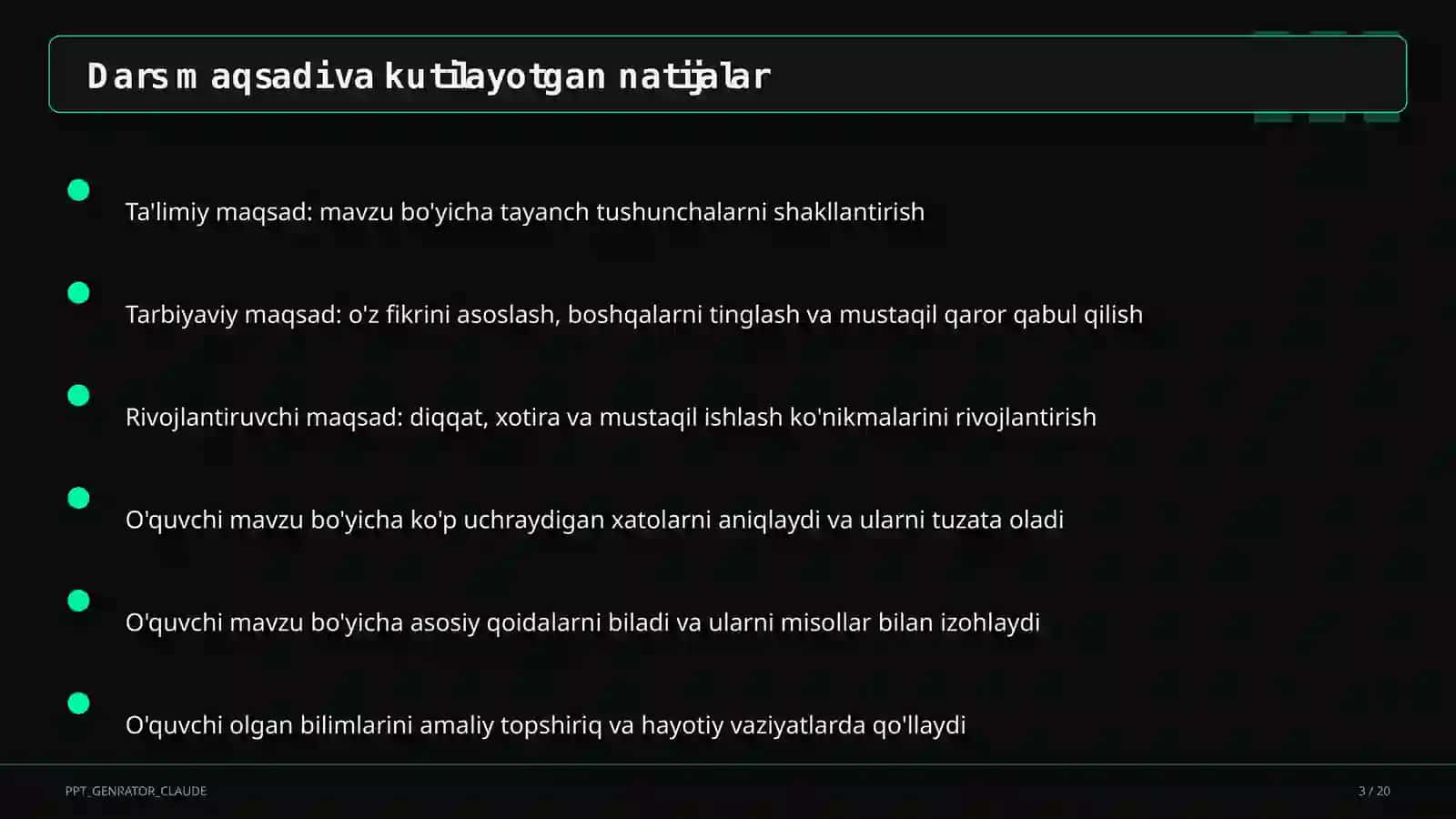 Ta'lim analitikasi: o'quvchi natijalarini tahlil qilish 3