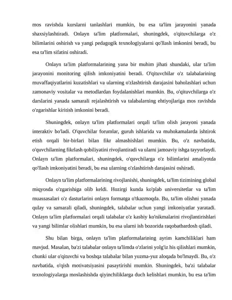 Onlayn ta'lim platformalari. 3