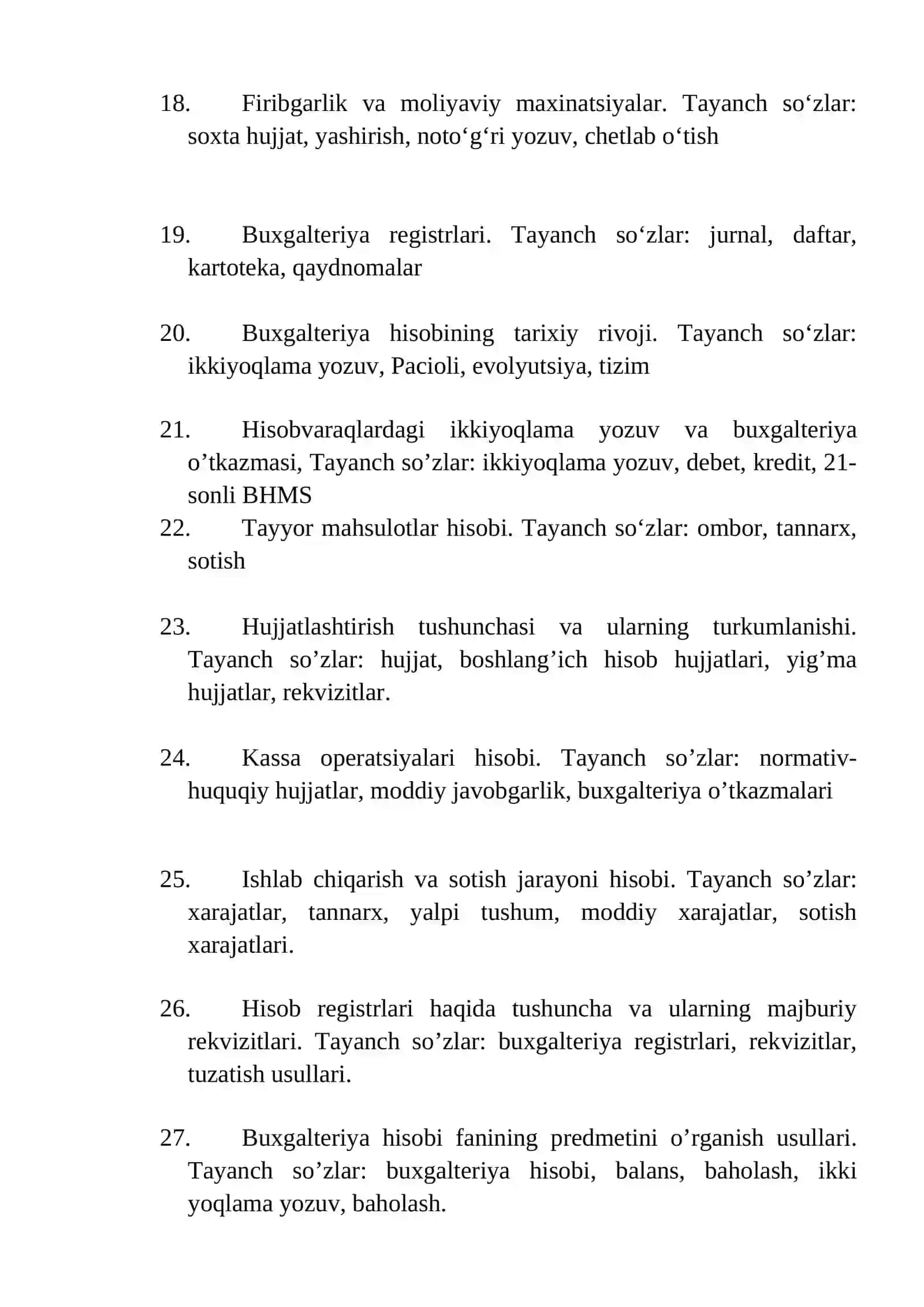 Buxgalteriya hisobini tartibga soladigan normativ- huquqiy hujjatlar 3