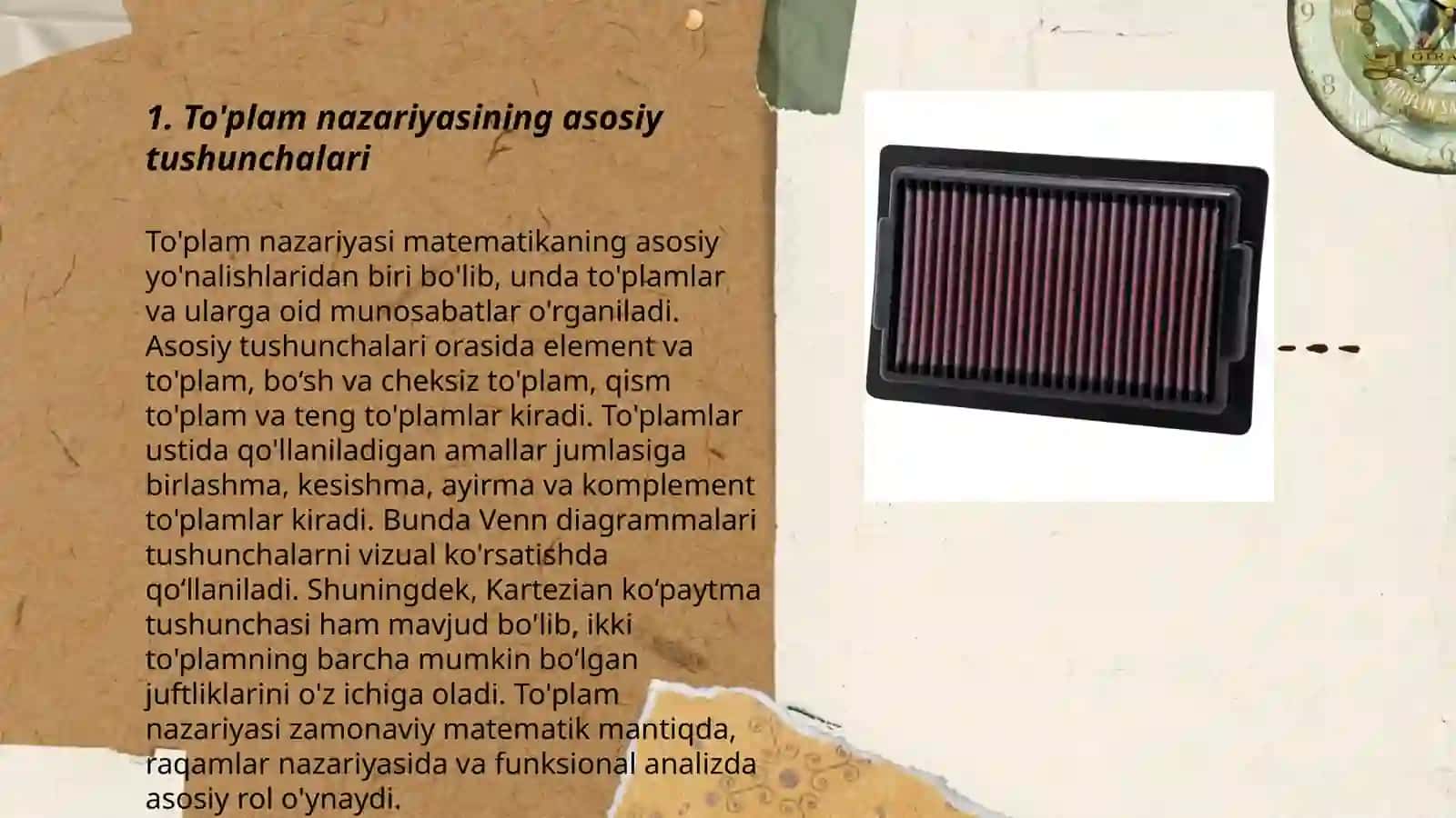 To'plamlar haqidagi hikoyalar 3