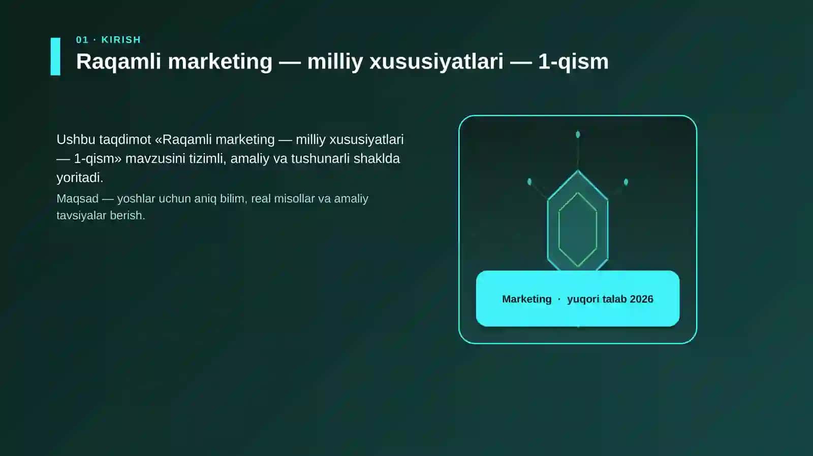 Raqamli marketing — milliy xususiyatlari — 1-qism 3