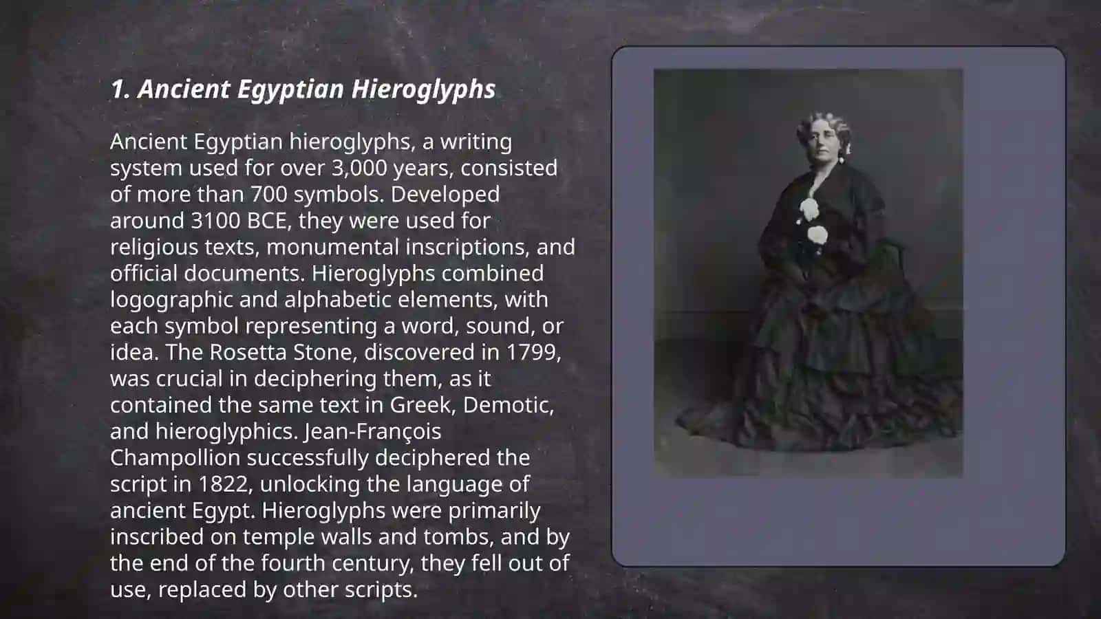 Ancient Egyptian Hieroglyphs 3