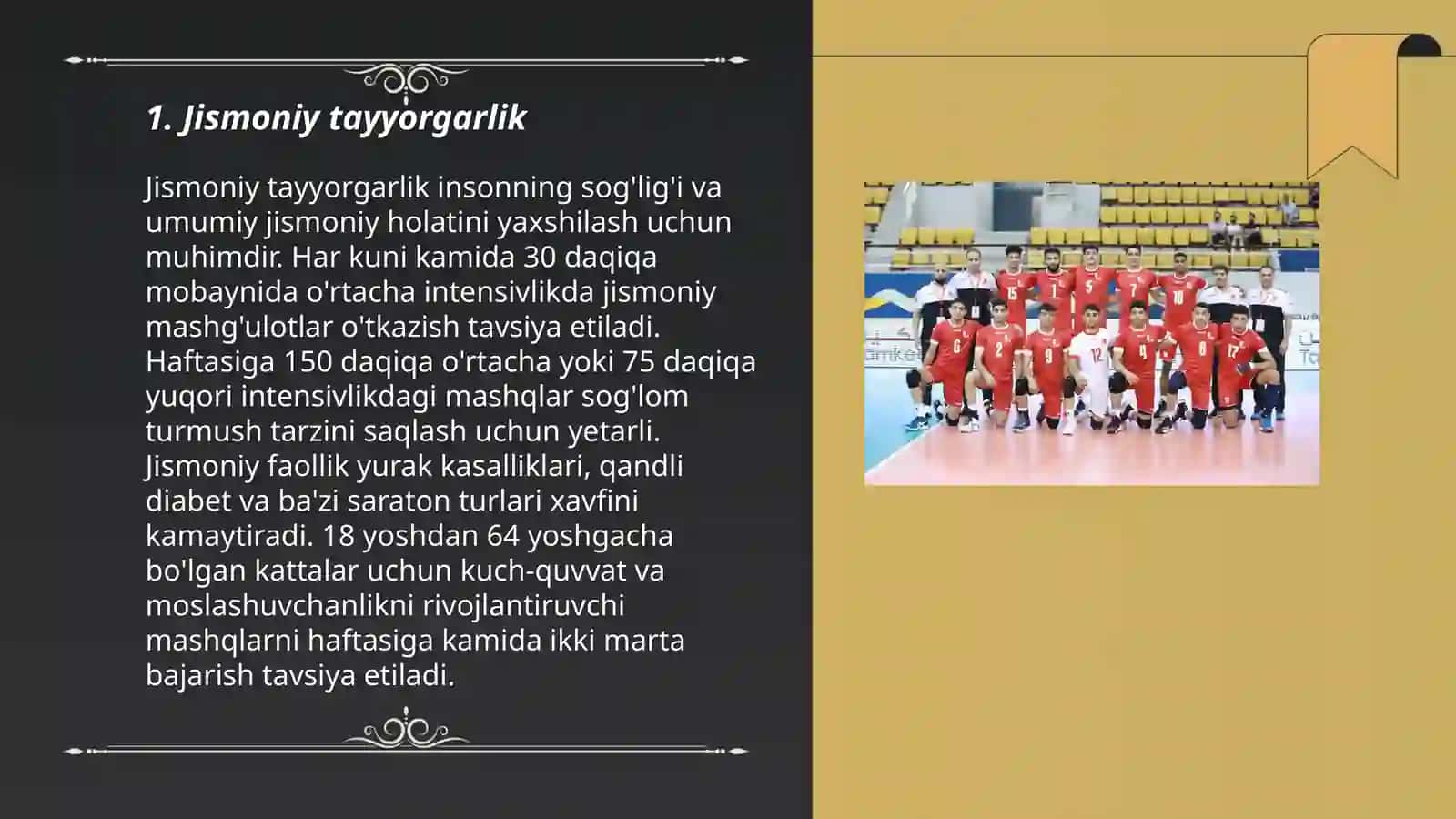 Voleybol sport trenirokasining umumiy asoslari 3