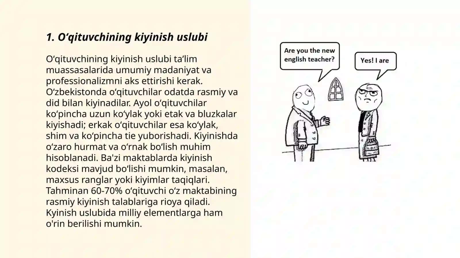 Oʻqituvchi tashqi koʻrinishi 3