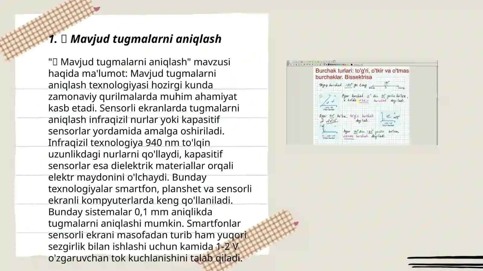 Mavjud tugmalarni aniqlash 3