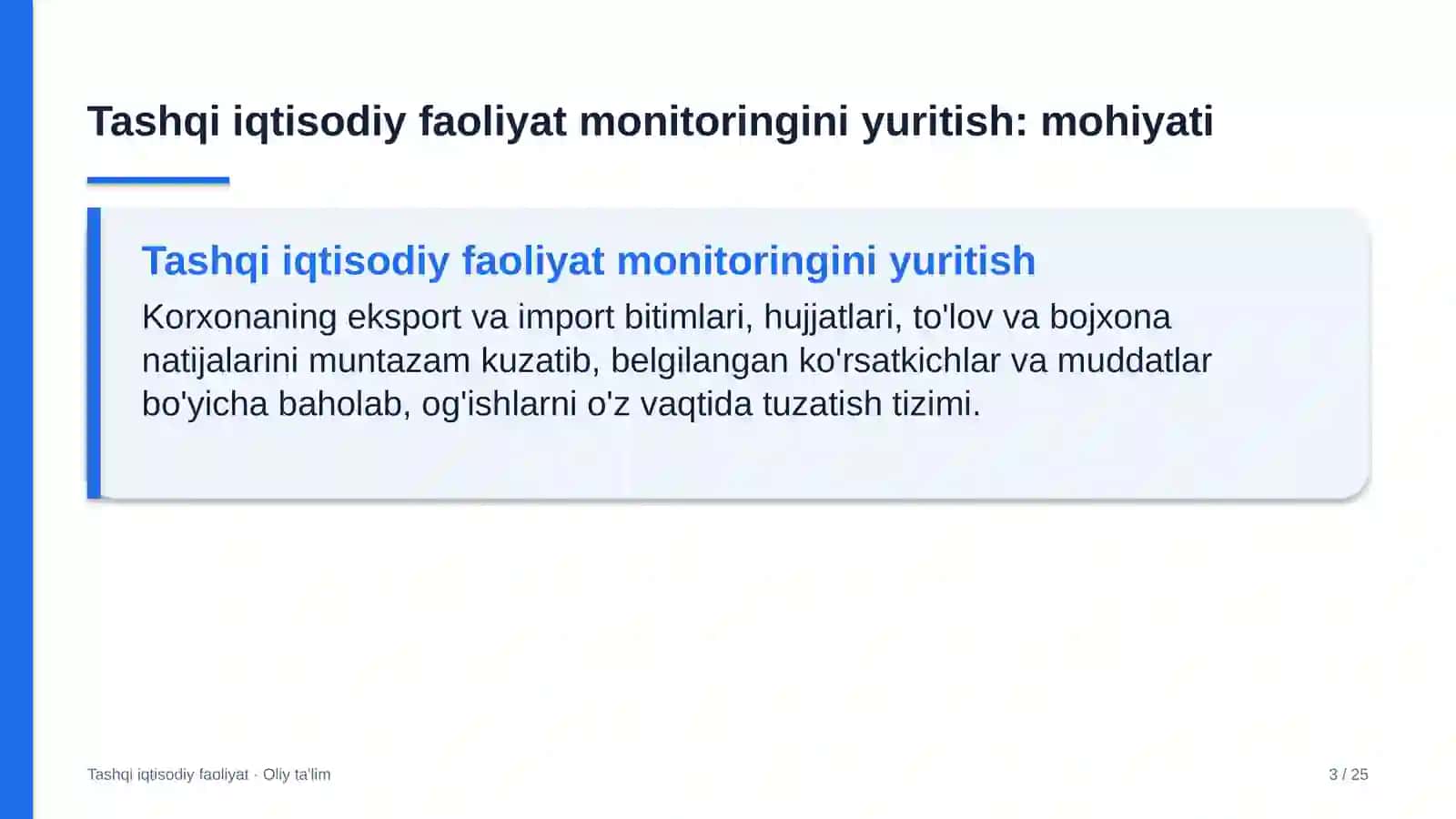 Agrokimyo xizmatida tashqi iqtisodiy faoliyat monitoringini yuritish 3