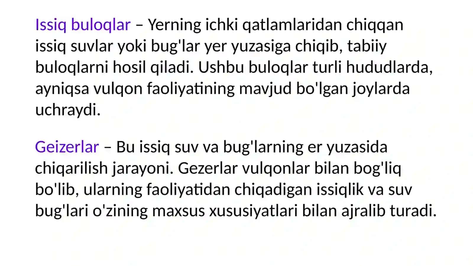 Geotermal energiya manbalari 3