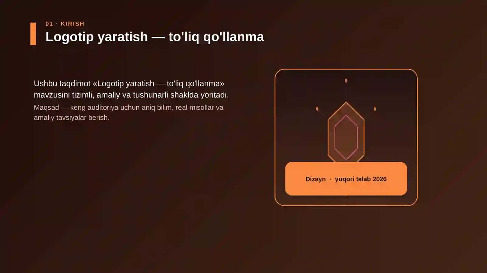Logotip yaratish — to'liq qo'llanma 3