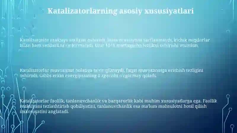 Katalizatorlar 3