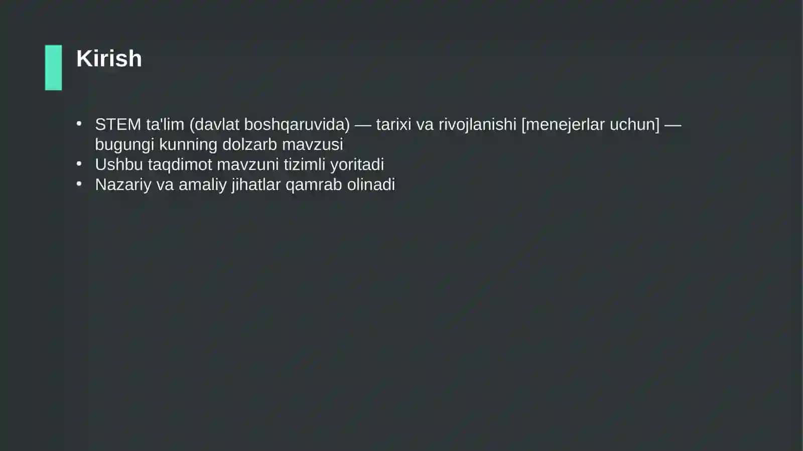 STEM ta'lim (davlat boshqaruvida) — tarixi va rivojlanishi [menejerlar uchun] 3