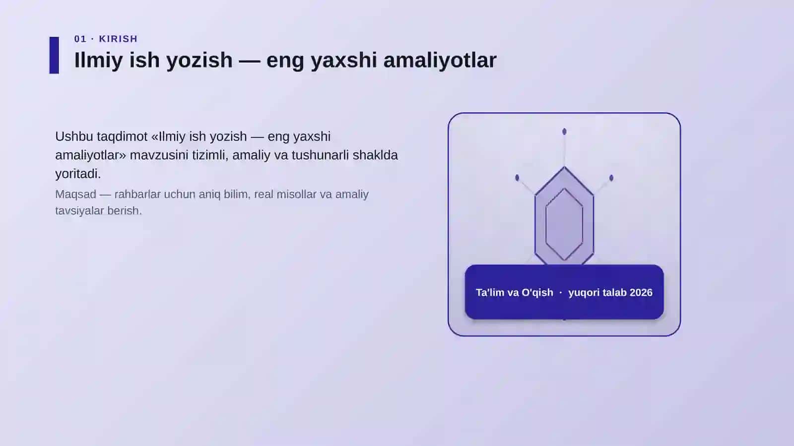 Ilmiy ish yozish — eng yaxshi amaliyotlar 3