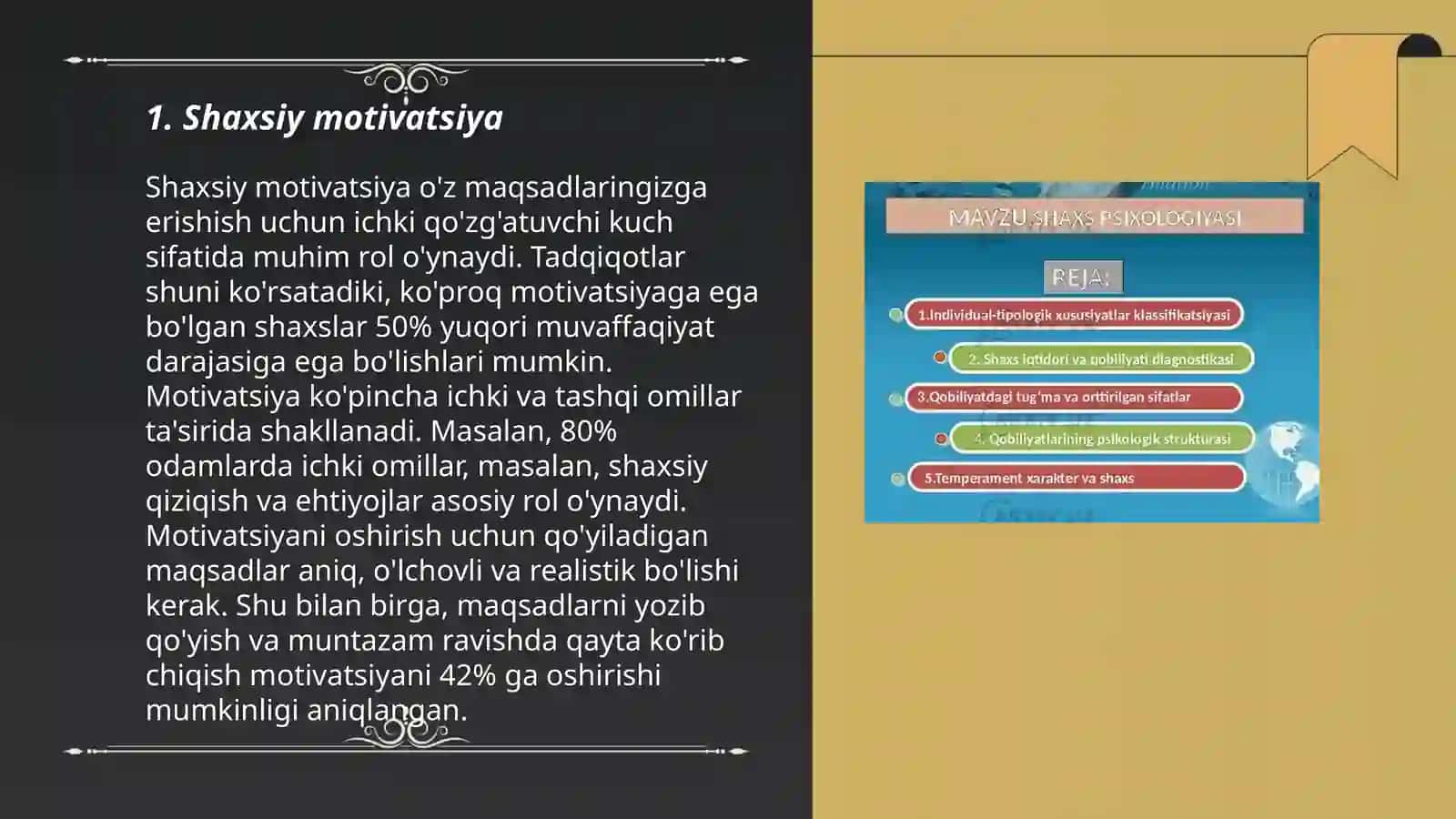 Shaxs rivojlanishing individualik xususiyatlari 3