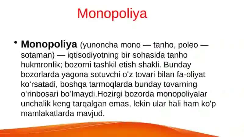 Monopoliyalar 3