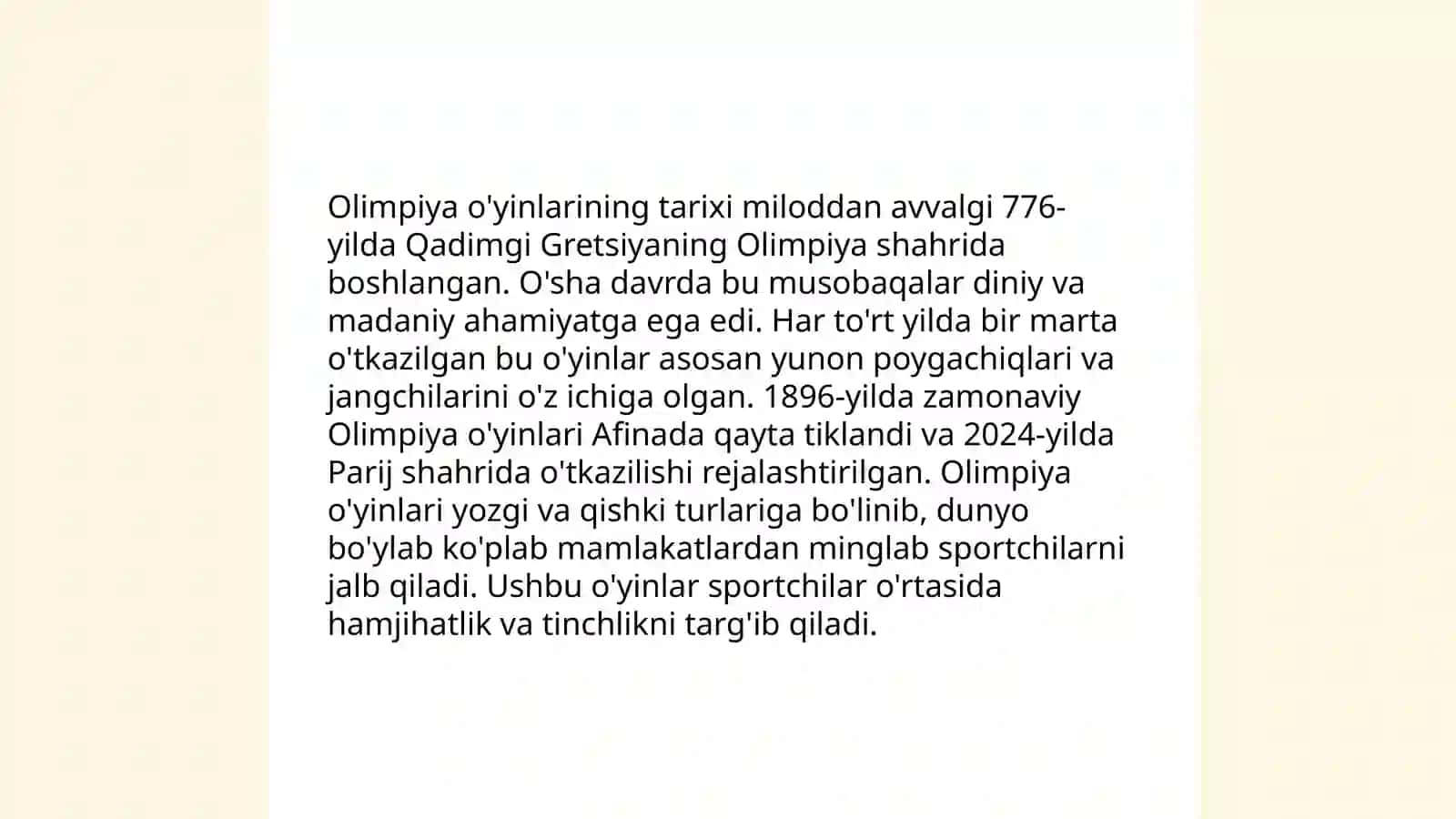 Xalqaro sport va olimpiya harakatining vujudga kelishining asosiy omillari 3