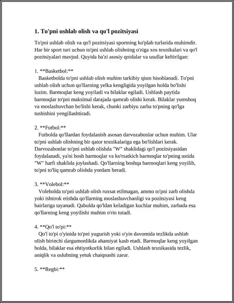 TO'PNI SAVATGA TASHLASH TEXNIKASINI O'RGATISH 3