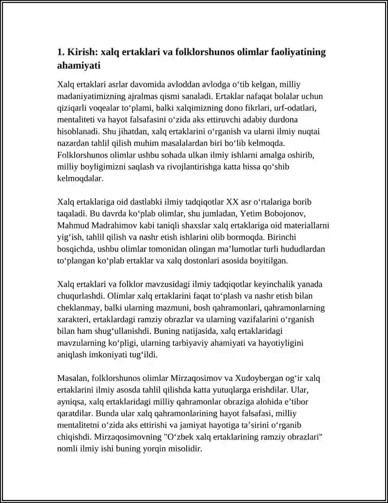 Xalq Ertaklari va Folklorshunos Olimlar Faoliyati 3