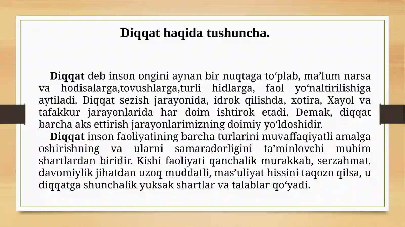 Diqqat 3