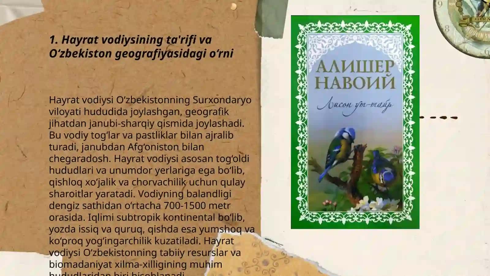 Lison ut-tayr dostonidan hikoyat tahlili 3