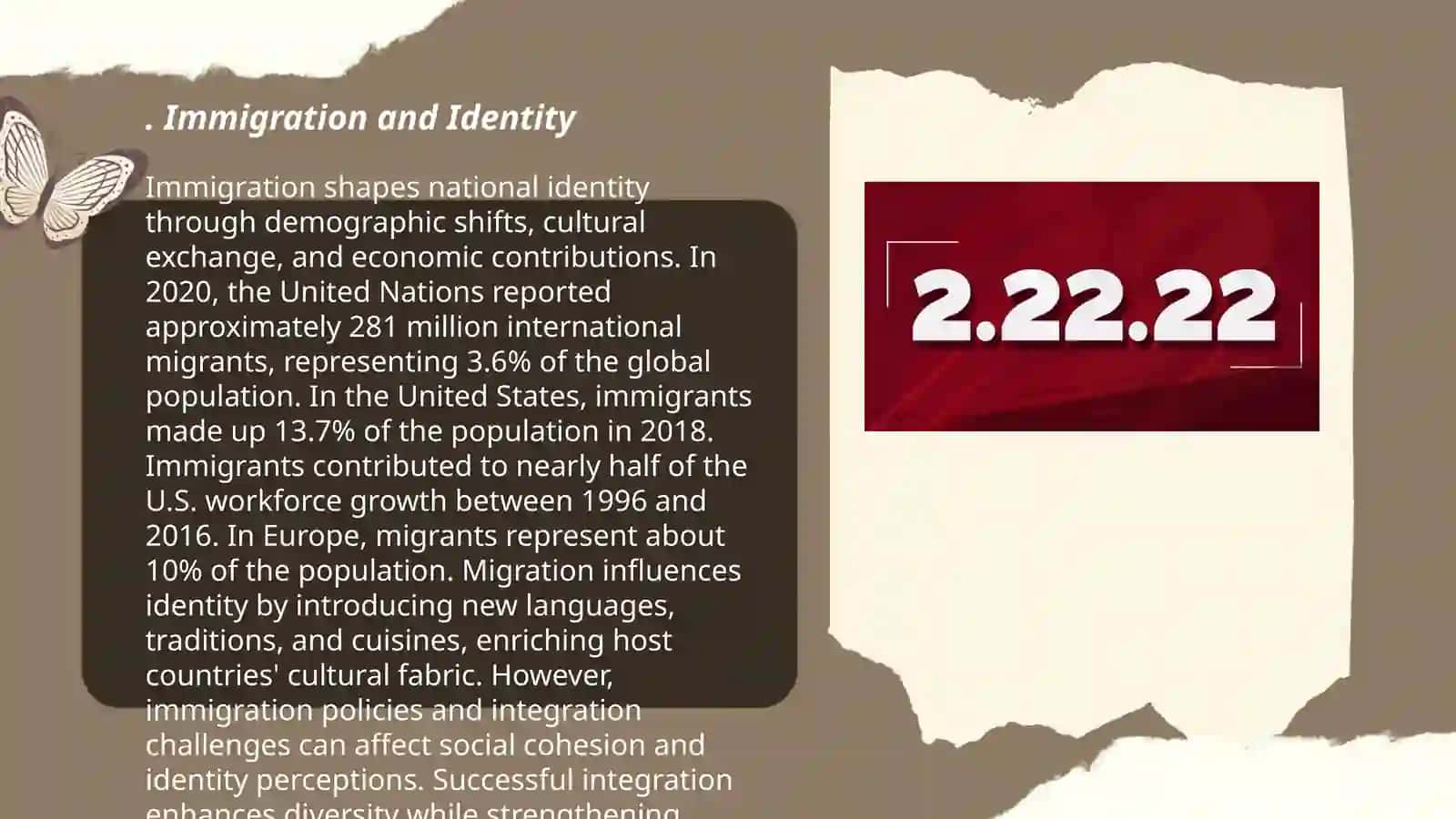 Immigration and Identity 3