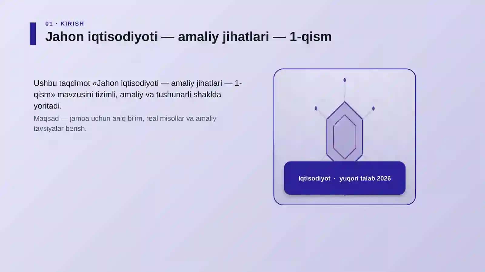 Jahon iqtisodiyoti — amaliy jihatlari — 1-qism 3
