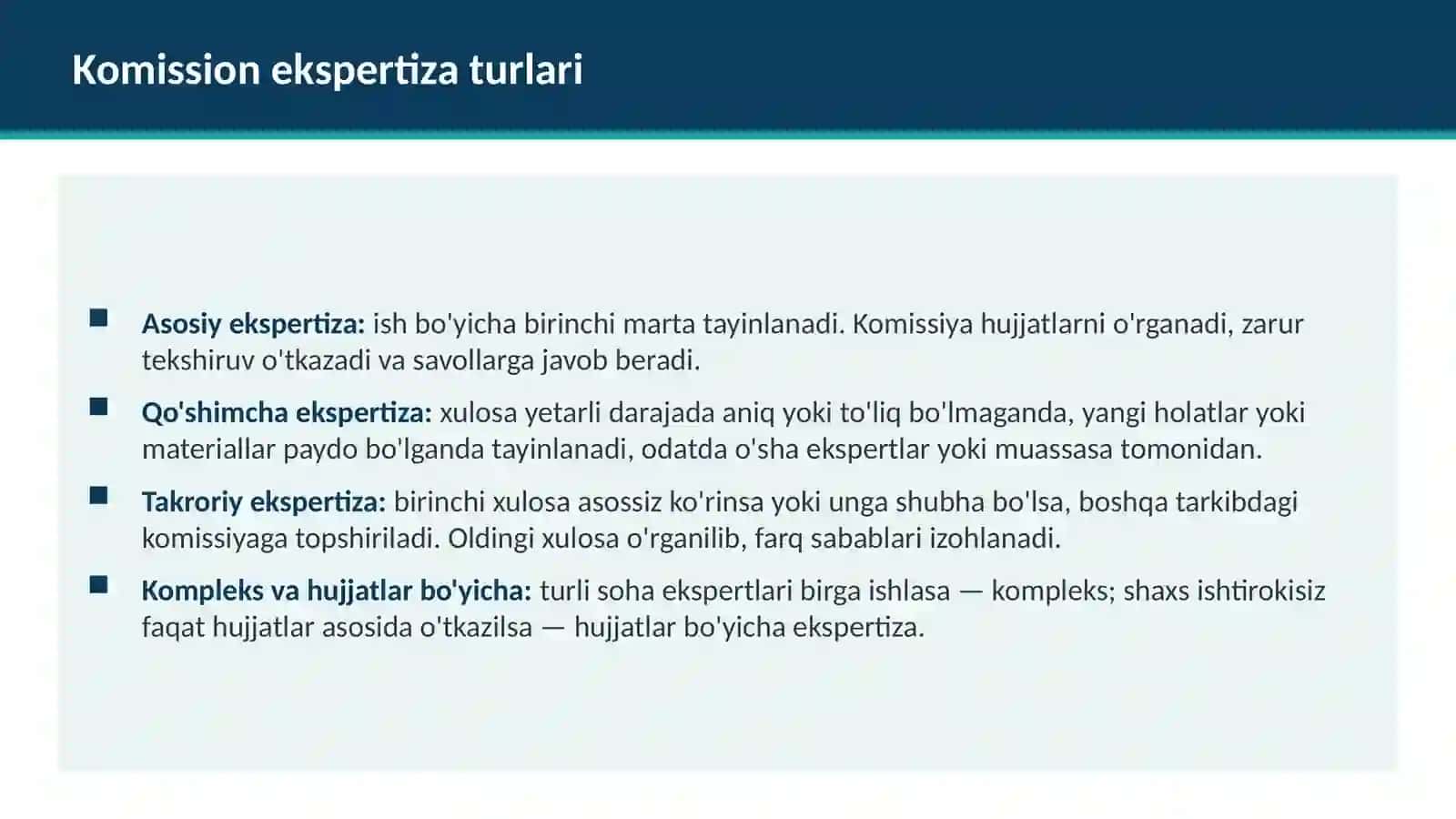 Tibbiyot Xodimlari Kasbiy Huquqbuzarliklarida Komission Sud-Tibbiy Ekspertiza 3