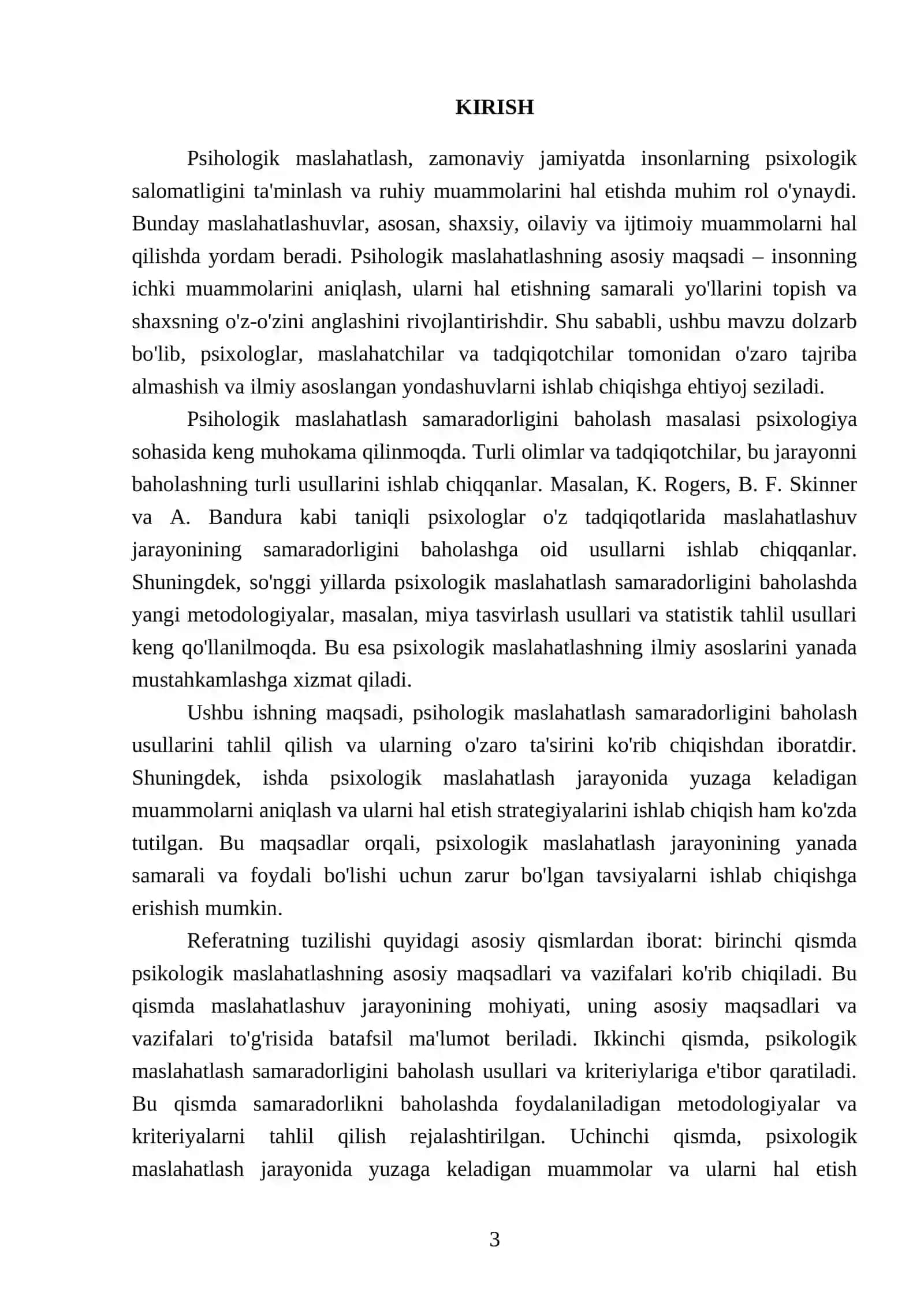 Psihologik maslahatlash samaradorligini baholash 3