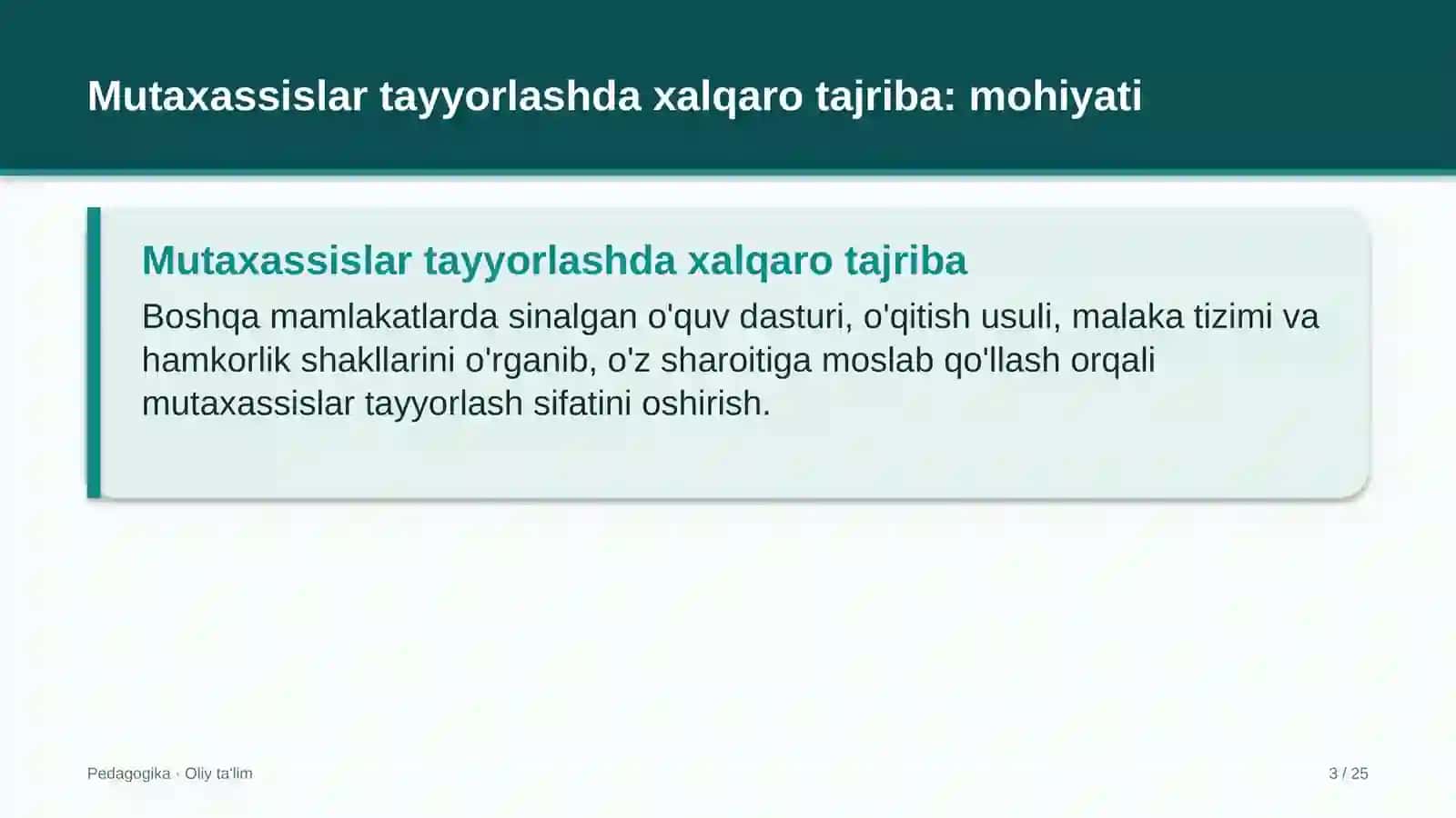 Aqlli shahar loyihalarida mutaxassislar tayyorlashda xalqaro tajriba 3