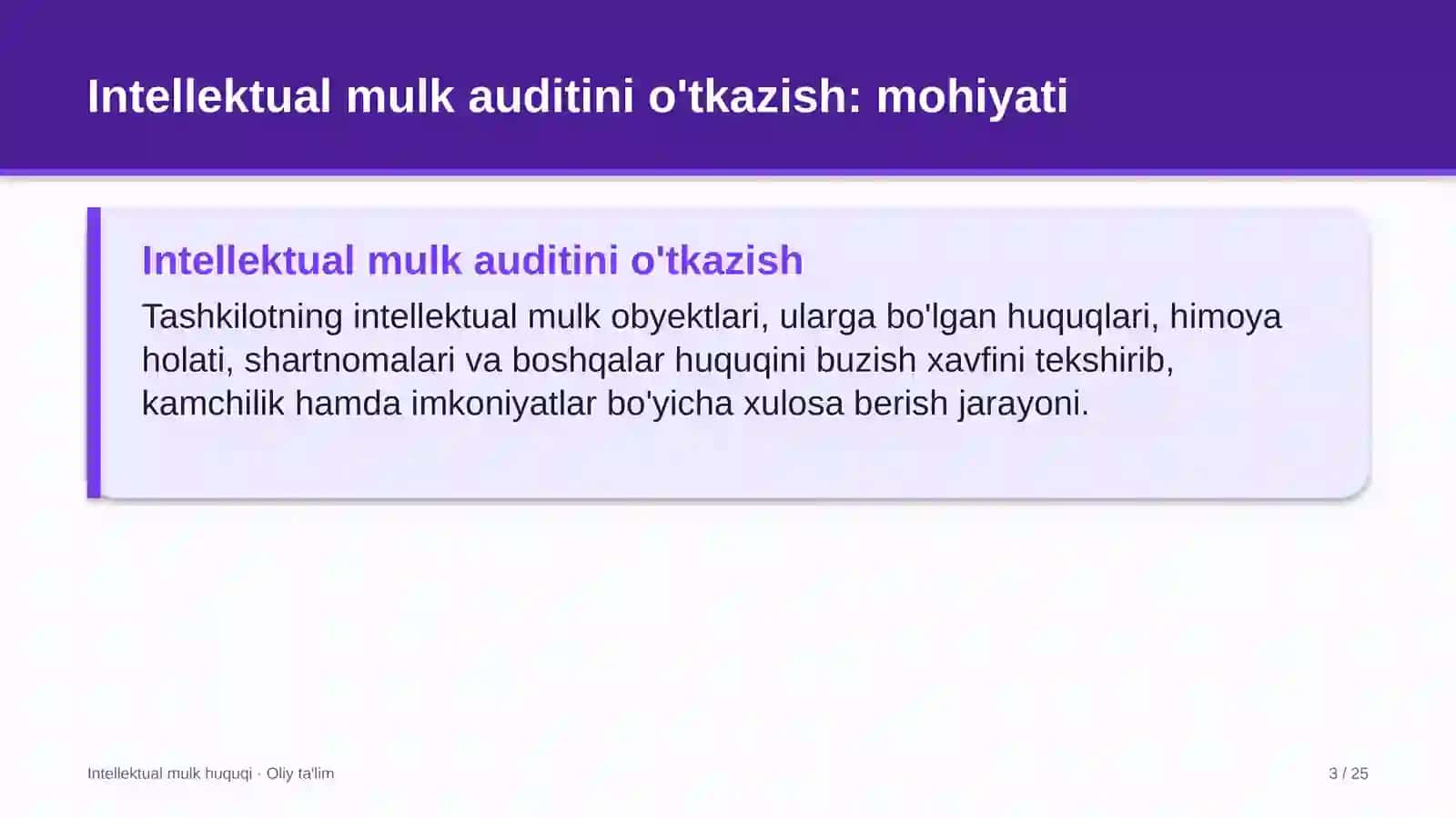 sog'liqni saqlash tizimida intellektual mulk auditini o'tkazish 1507 3