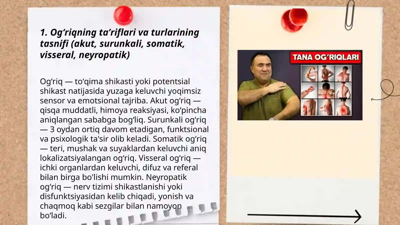 Ogʻriq tizimi 3