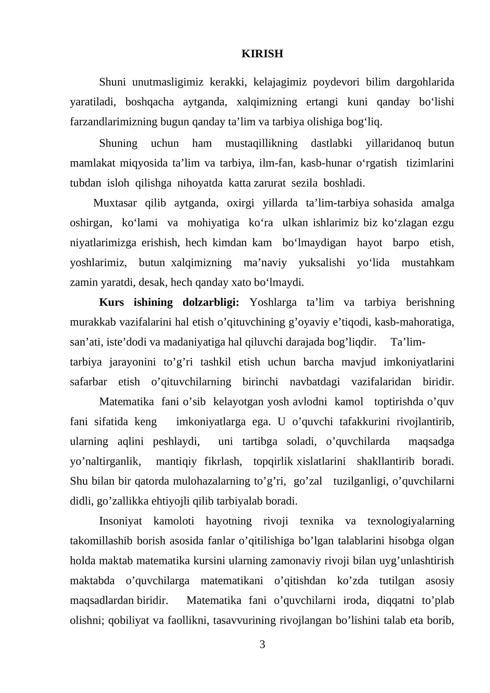 Chiziqli va kvadratik formalar . Kvadratik formalarni kononik koʻrinishga keltirish 3