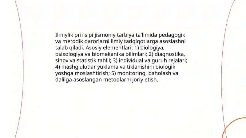 Jismoniy tarbiya ta'limida umumiy prinsplar 3