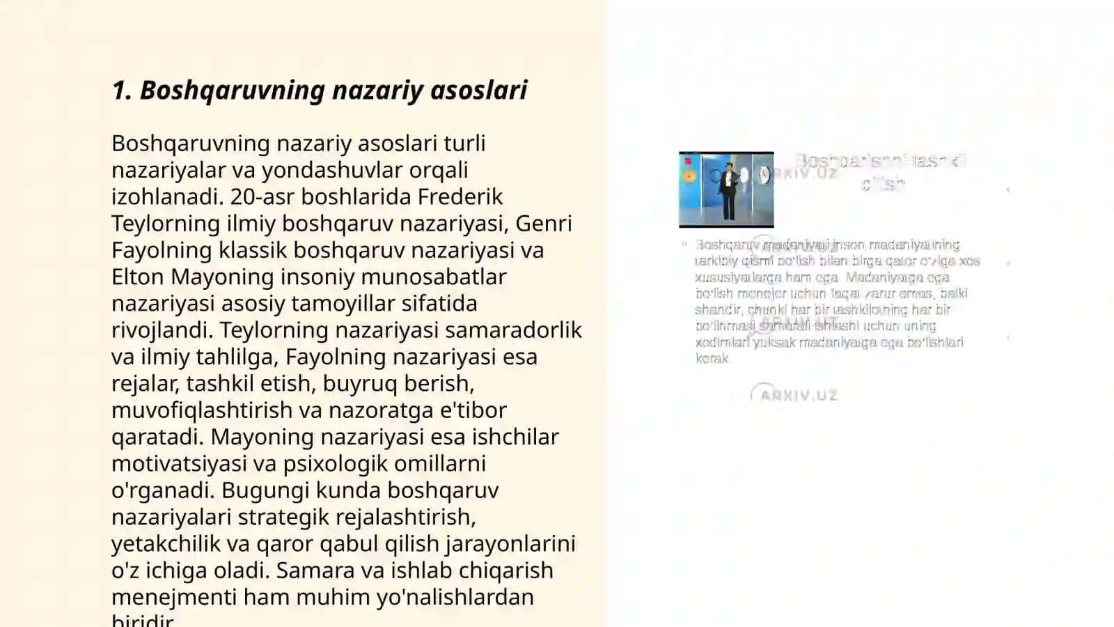 Djurayeva Qunduzning Kutubxona axborot faoliyatini boshqarish fanidan tayyorlagan taqdimoti 3