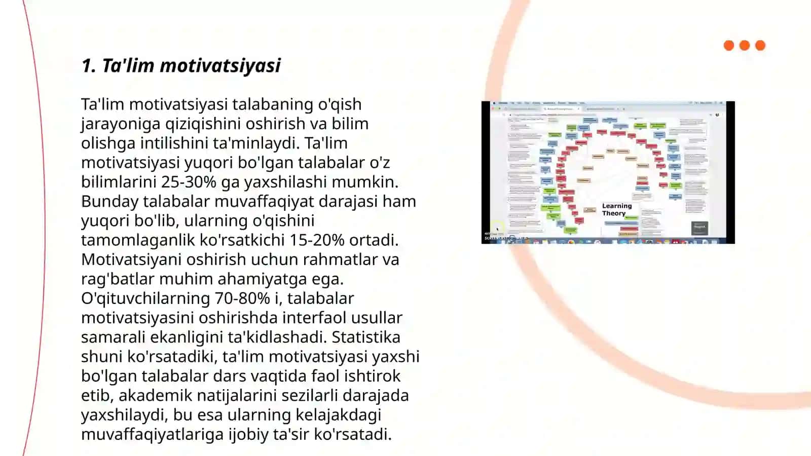 O'quv faoliyatining psixologik xususiyatlari 3