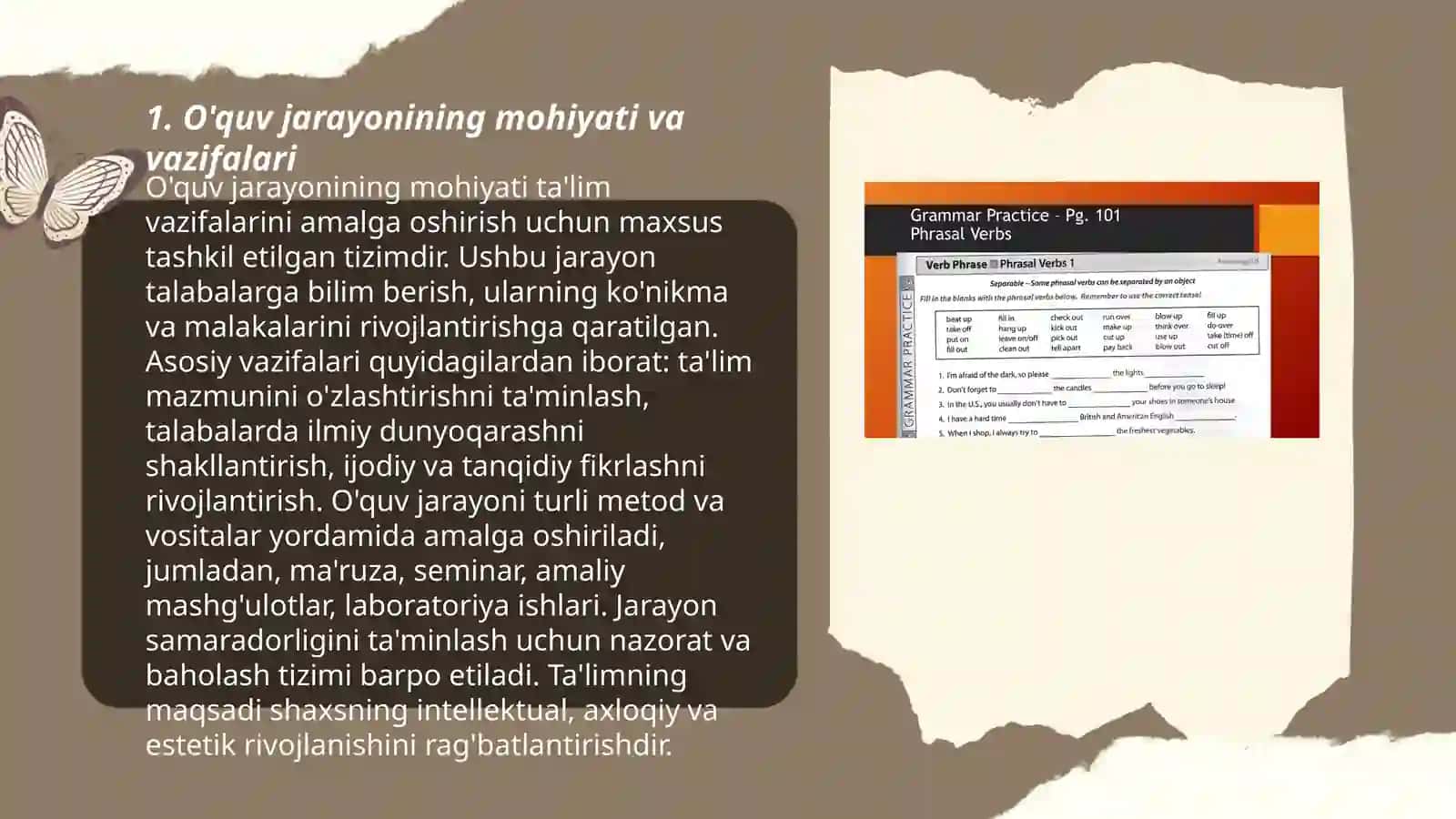 O'quv jarayoning mohiyati 3