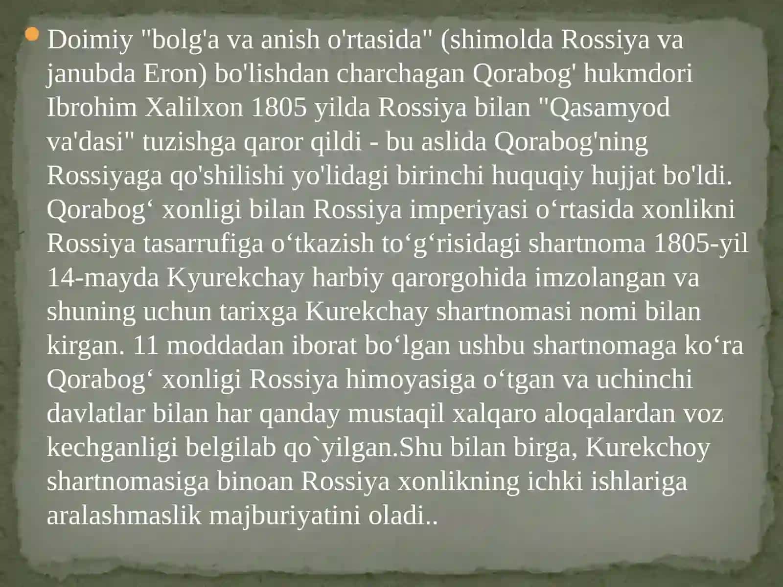 Birinchi va Ikkinchi rus-eron urushi 3