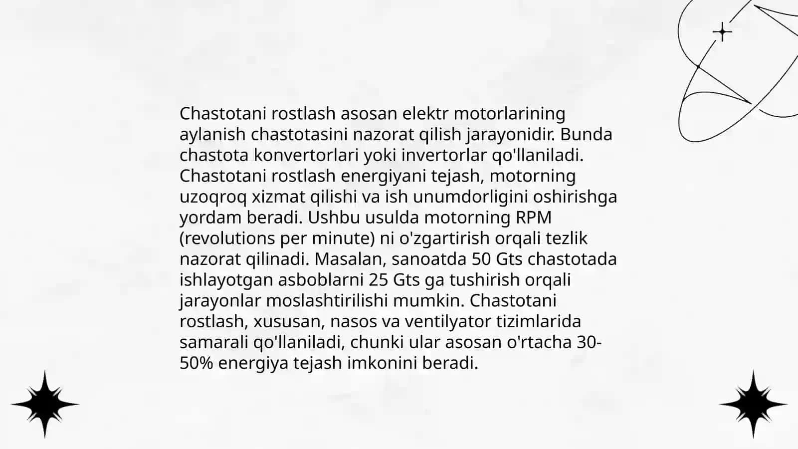 Chastotani rostlash 3