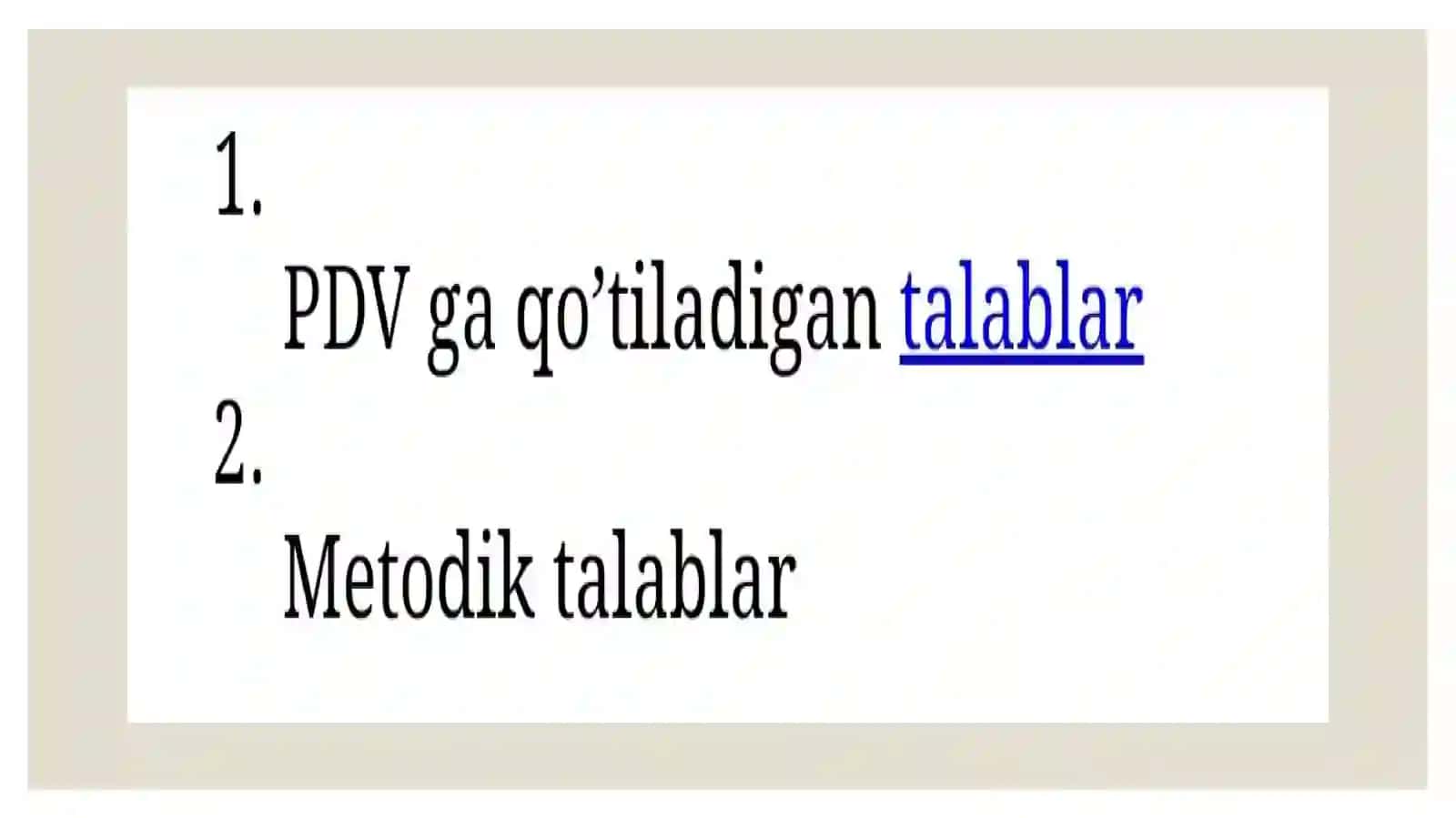 Pedagogik dasturiy vositalar yaratishga qoʻyiladigan talablar 3