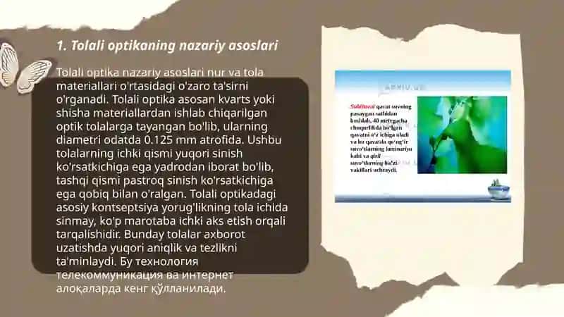 Tolali optika asboblarining tibbiyotdagi ahamiyati 3