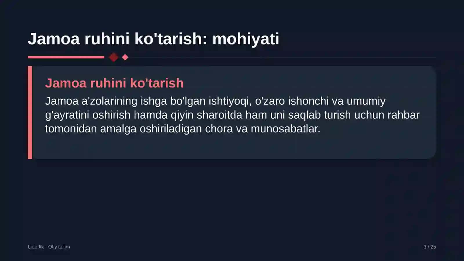 Arxitektura byurolarida jamoa ruhini ko'tarish 3