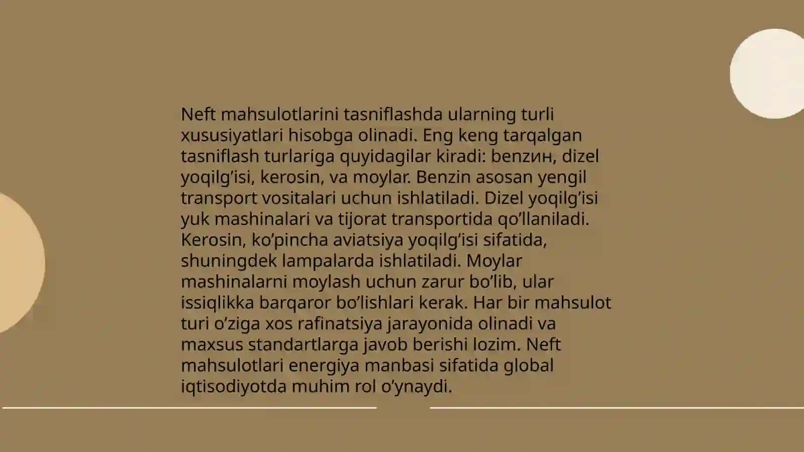 Neft mahsulotlarining davlat standartlari 3