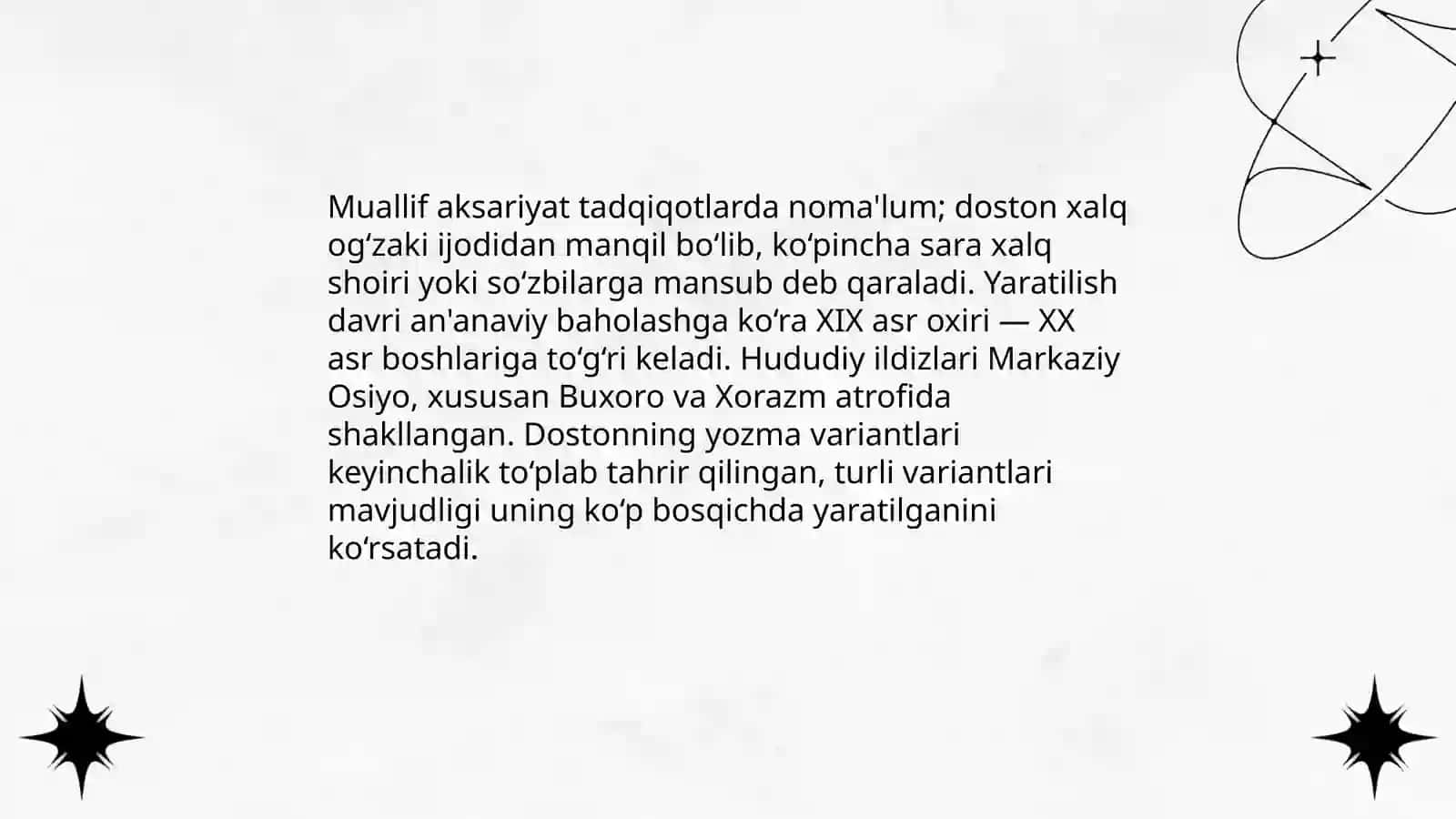 "Rustamxon" dostoni tahlili 3