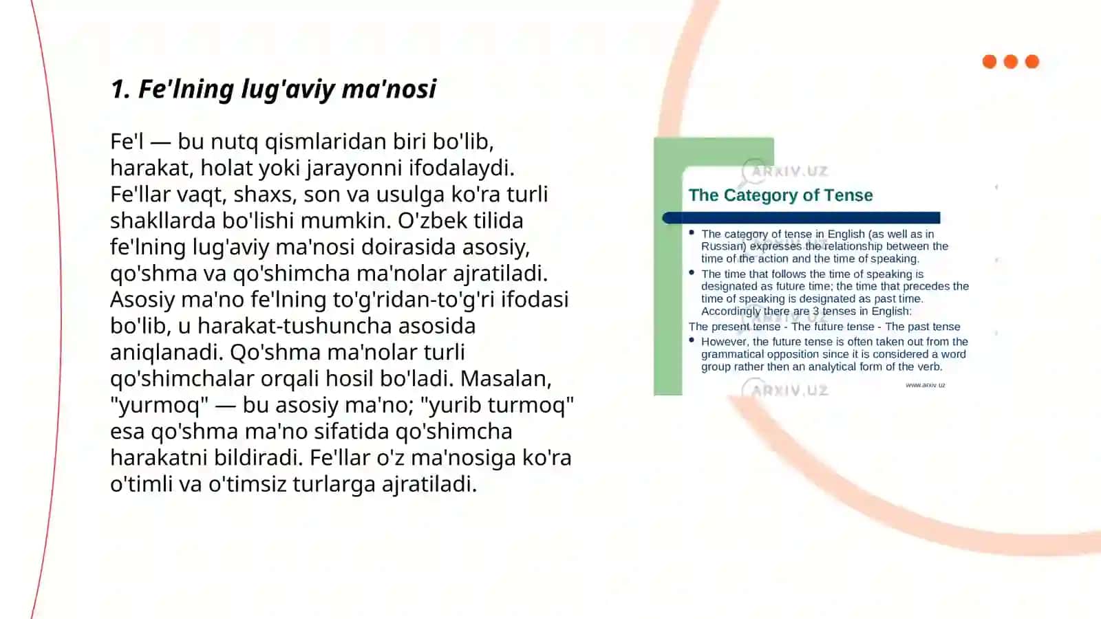 Boshlangʻich sinf feʼl mashqlari 3