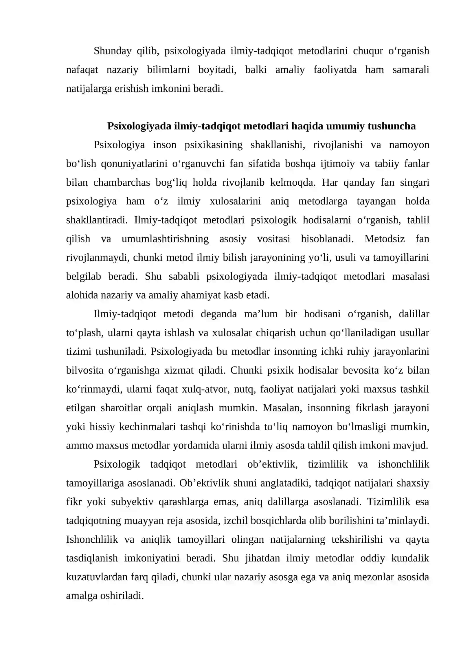 Psixologiyaning asosiy ilmiy-tadqiqot metodlari 3