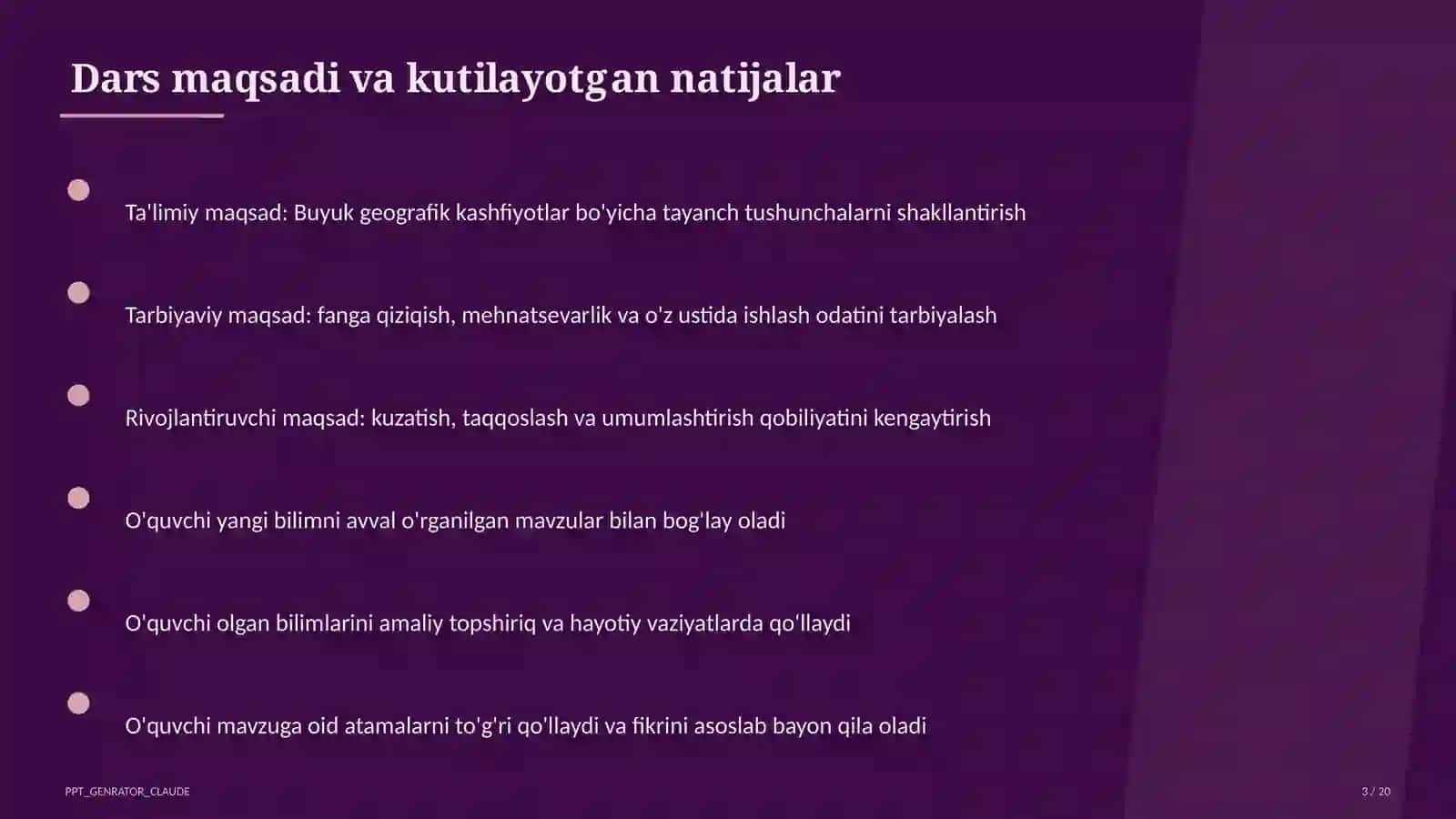 Buyuk geografik kashfiyotlar (8-sinf) 3