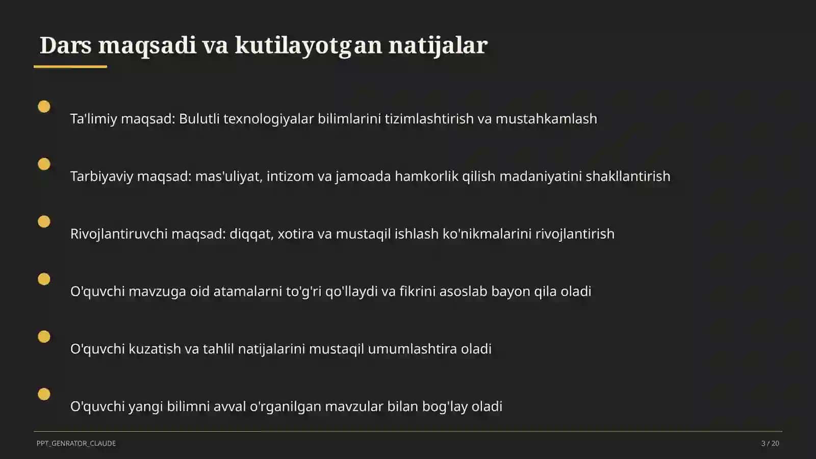 Bulutli texnologiyalar (11-sinf) 3