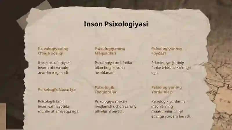 INSON PSIXALOGYASI 3