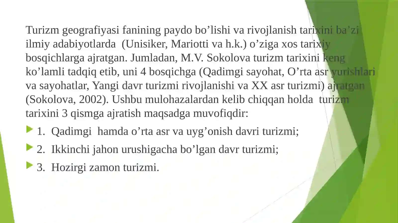 Turizmgeografiyasini tarixi va rivojlanishi 3
